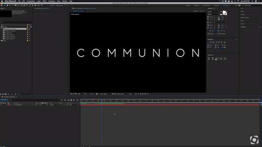 How to Modify Title Screens in After Effects