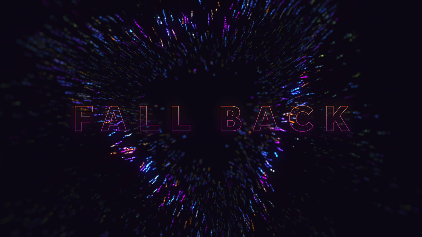 Sparkle Burst Fall Back