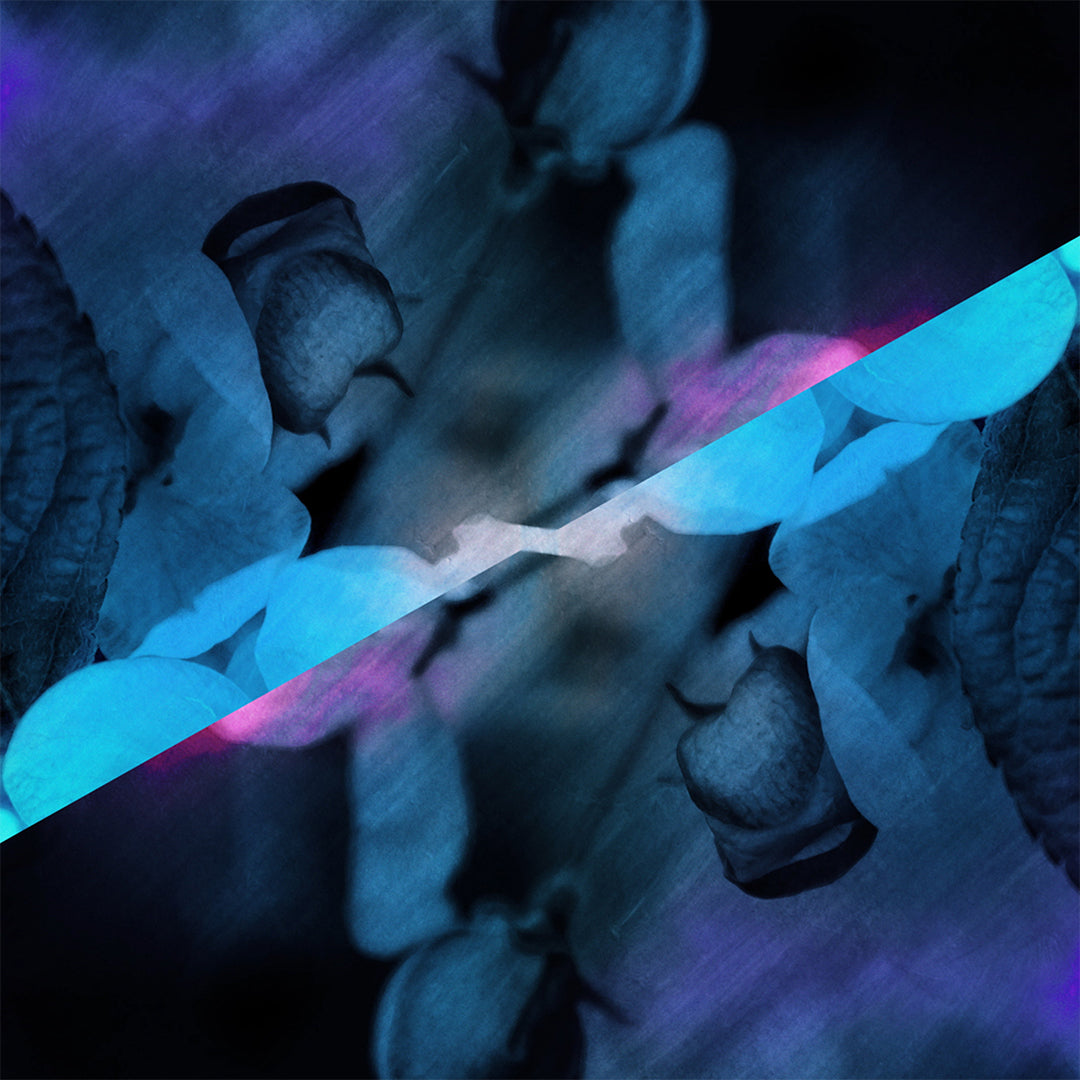 Painted Flowers Join Us Online Blank