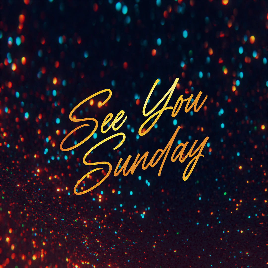 Sunday Glitter Echoes