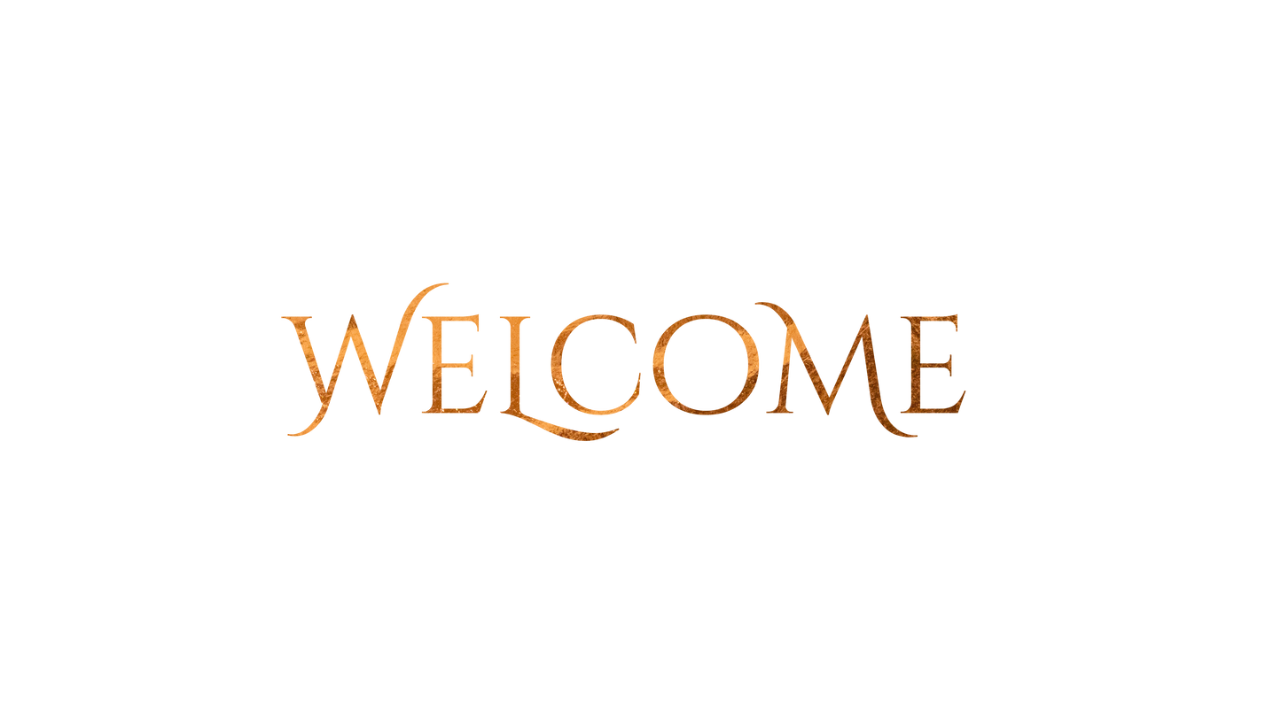 Simple Advent Welcome