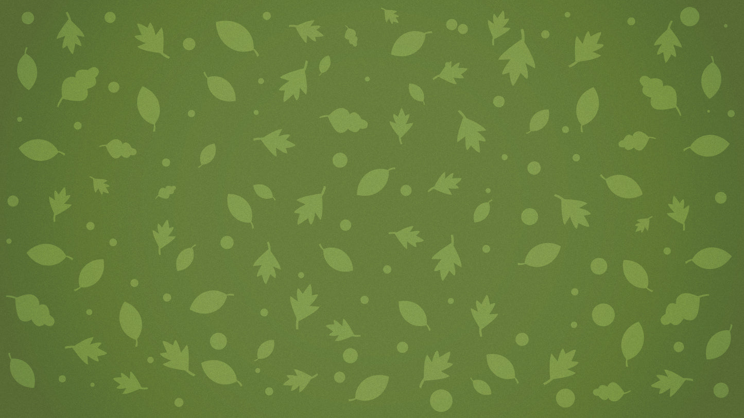 Fall Fest Green Leaves