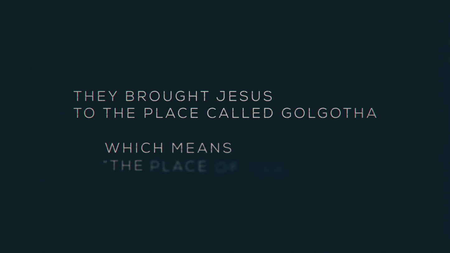 Crucified (Good Friday)