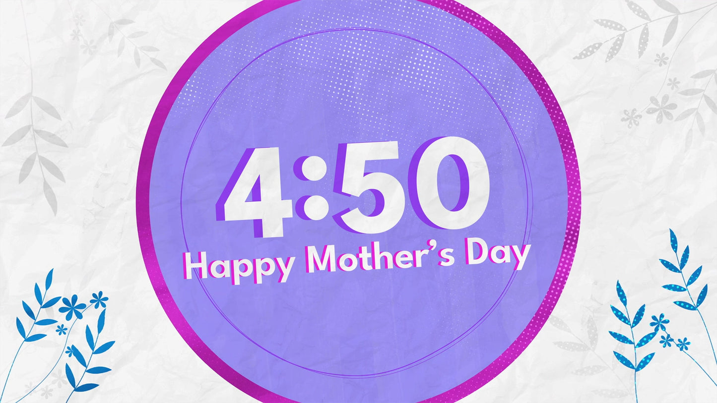 Spring Textures Mothers Day Countdown