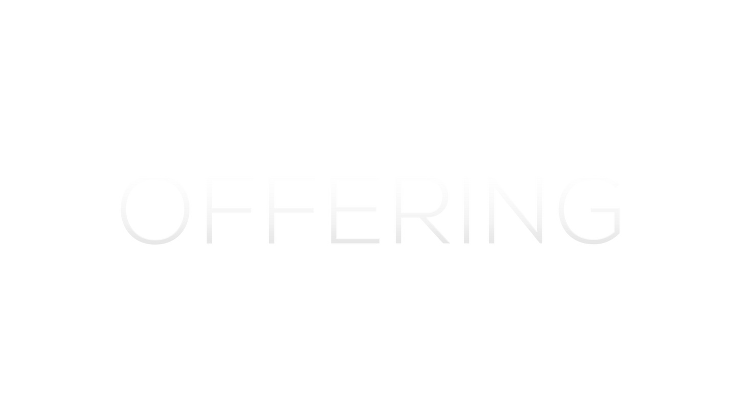 Graduation Offering