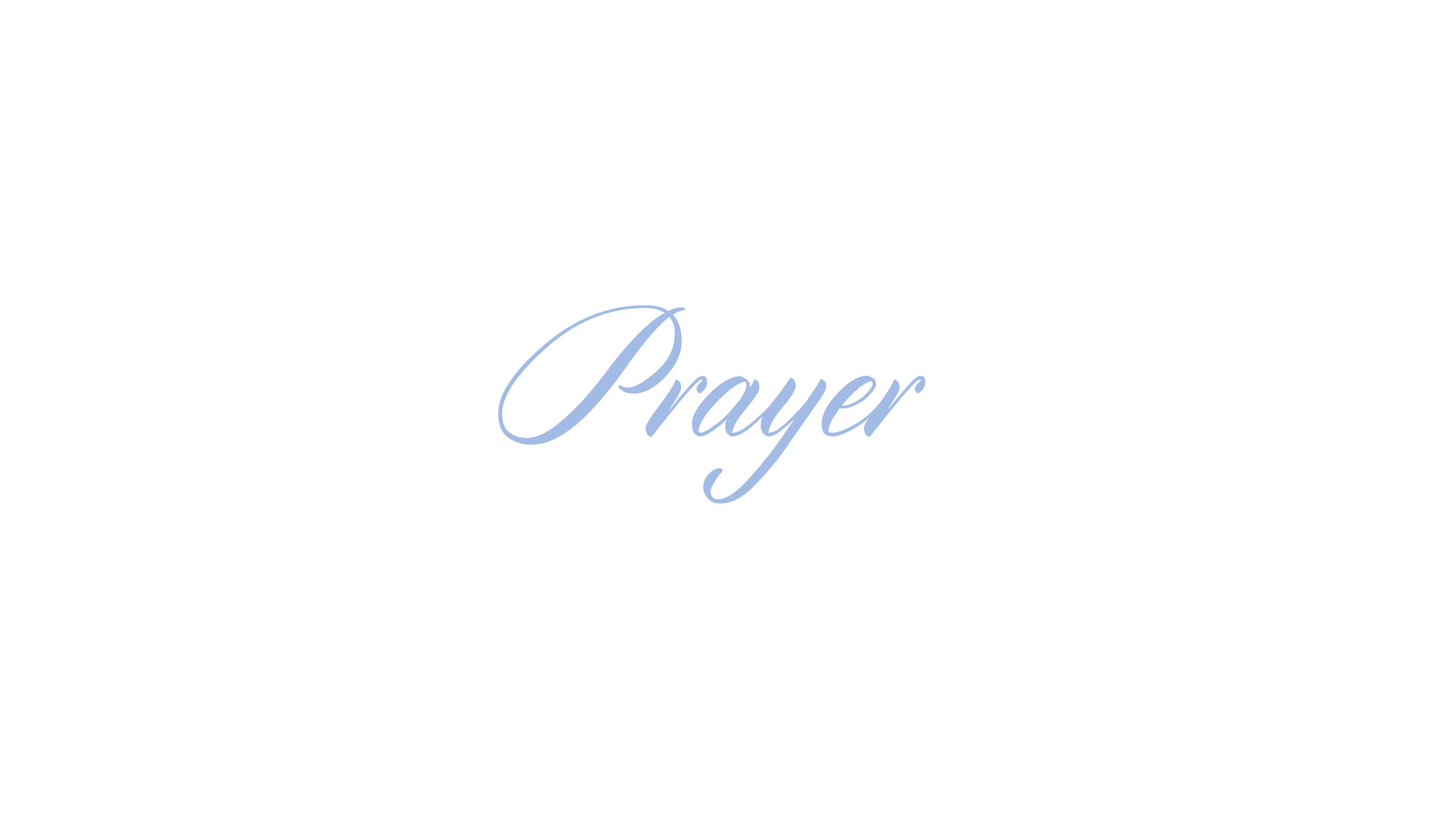 Nativity Collection Prayer