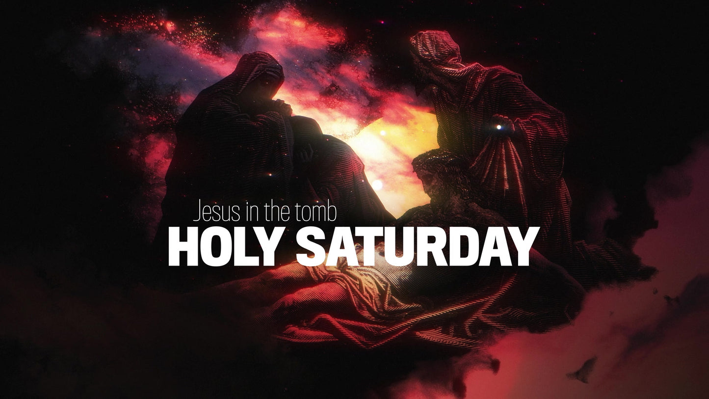 Holy Week Art Holy Saturday