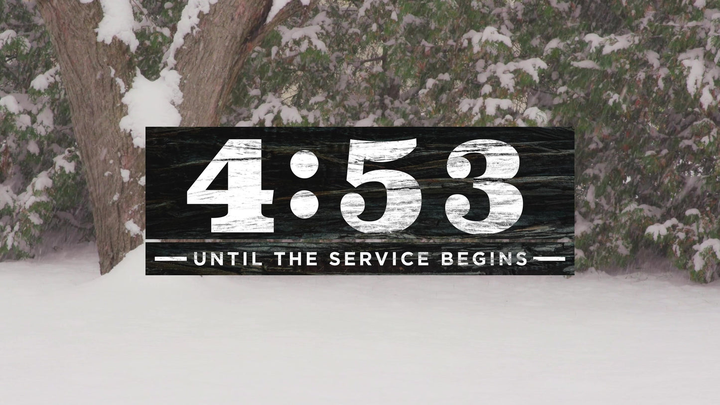 Winter Woods 02 Countdown