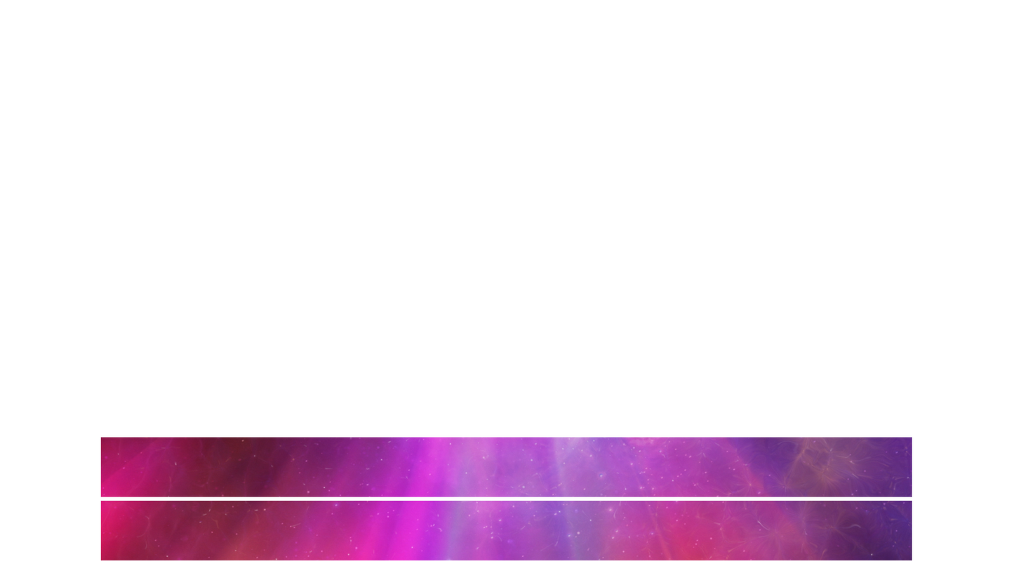 Universe Glow Lower Third Blank 02
