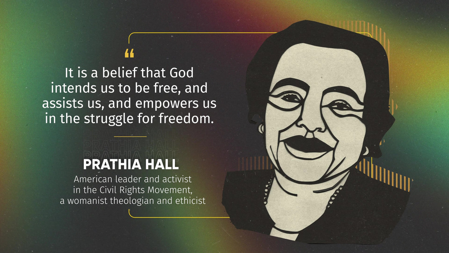 Black History Month Inspiration Prathia Hall Hd