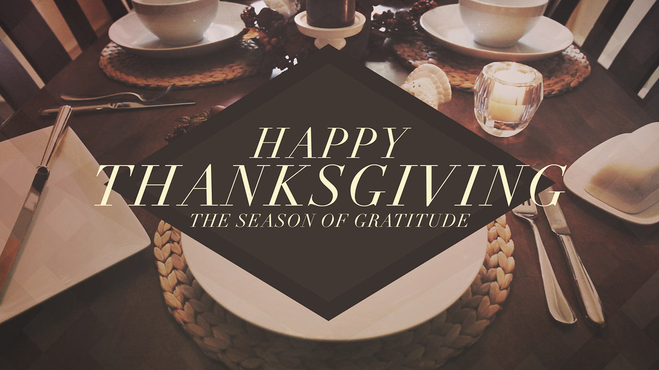 Thanksgiving Table PSD