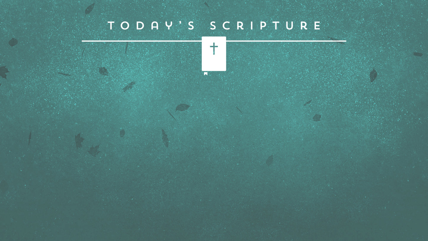 Painted Autumn Scripture Still