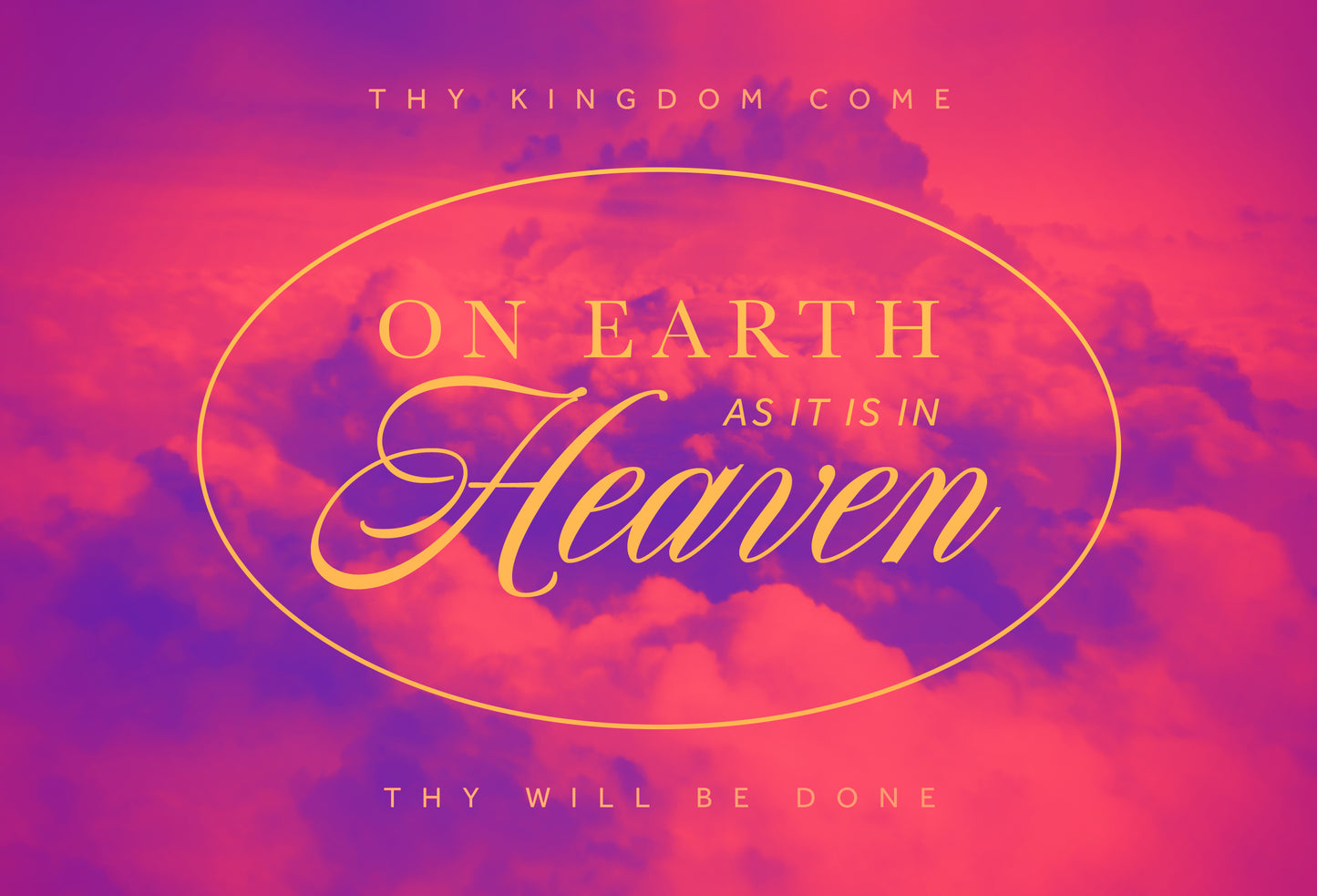 Above The Clouds 8X5 Postcard