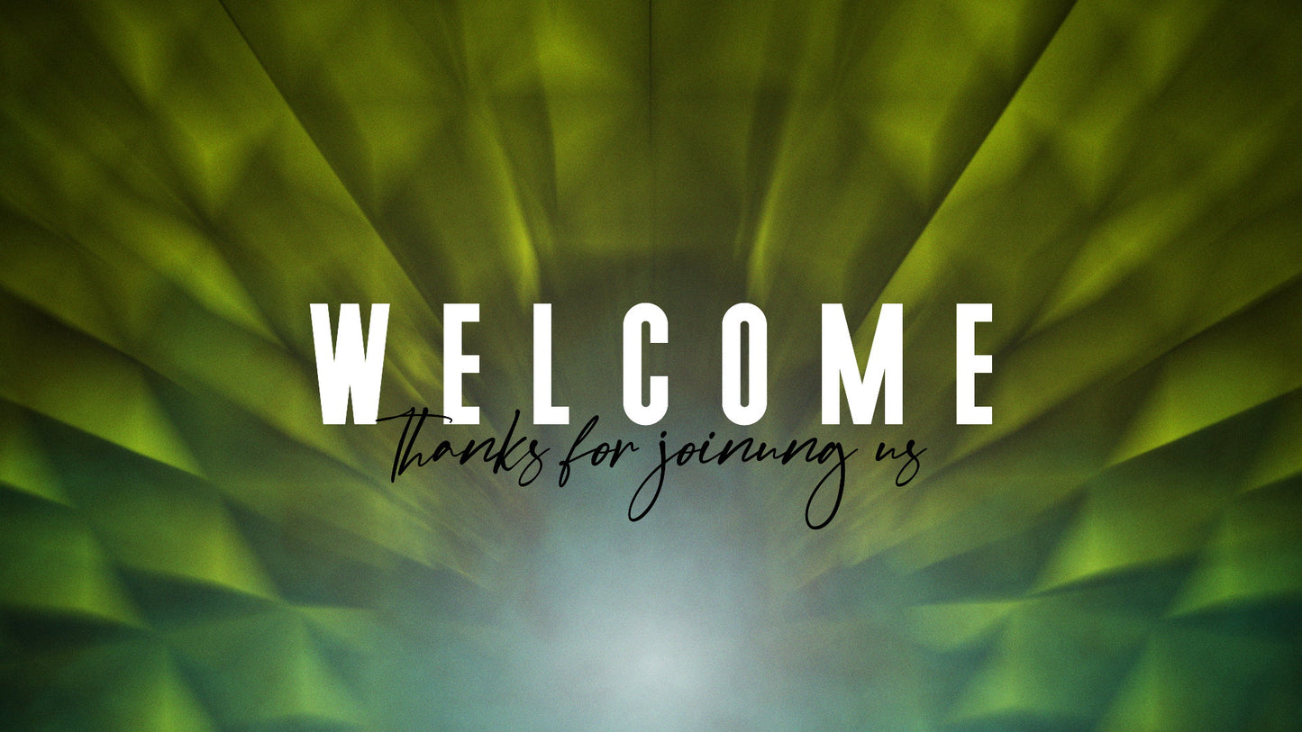 Illuminate Palm Sunday Welcome Still