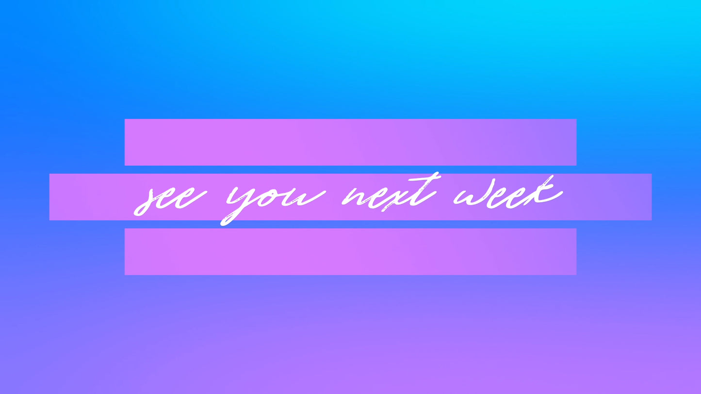 Radiant Gradient Closing Still