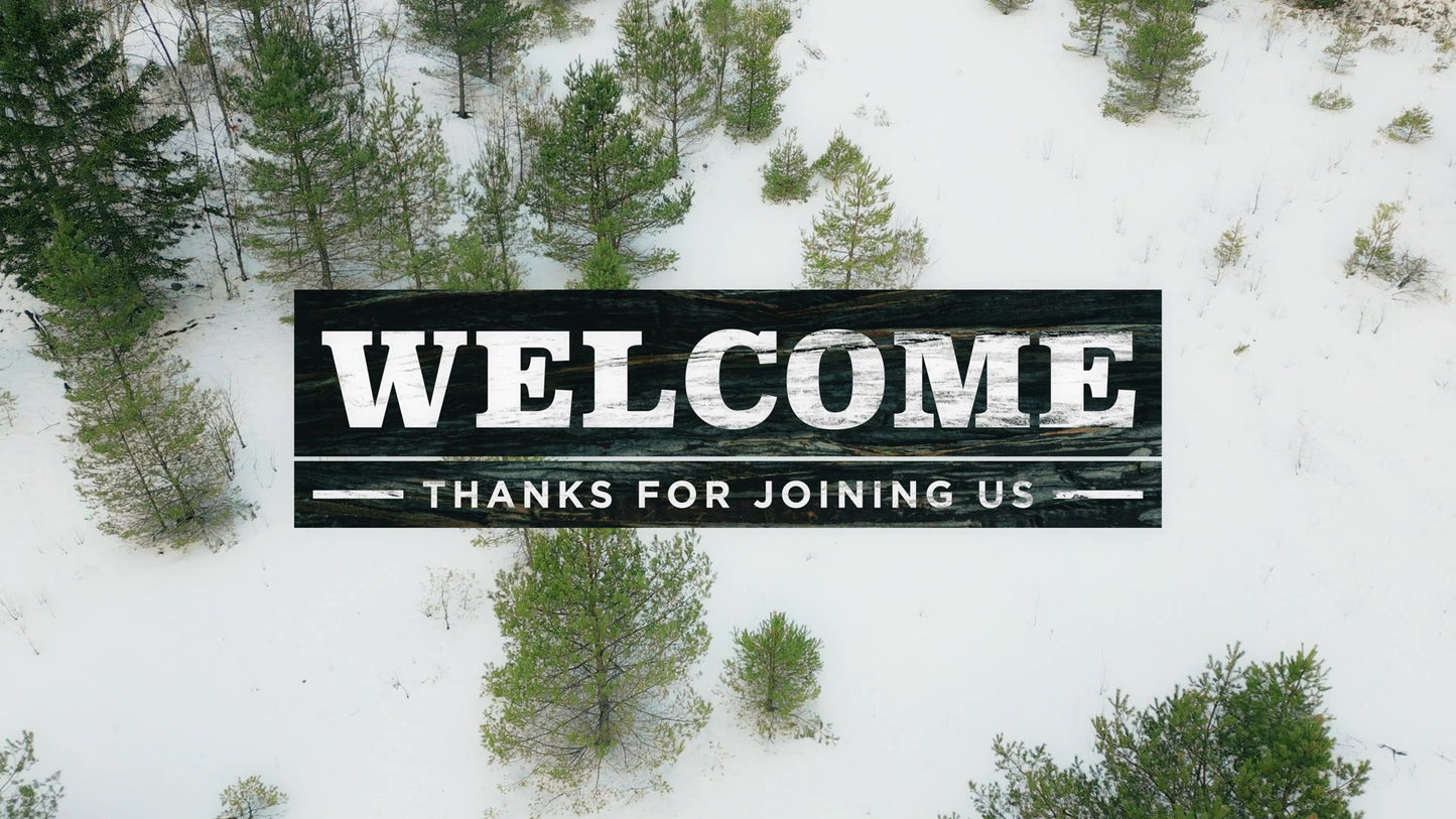 Winter Woods Welcome 01