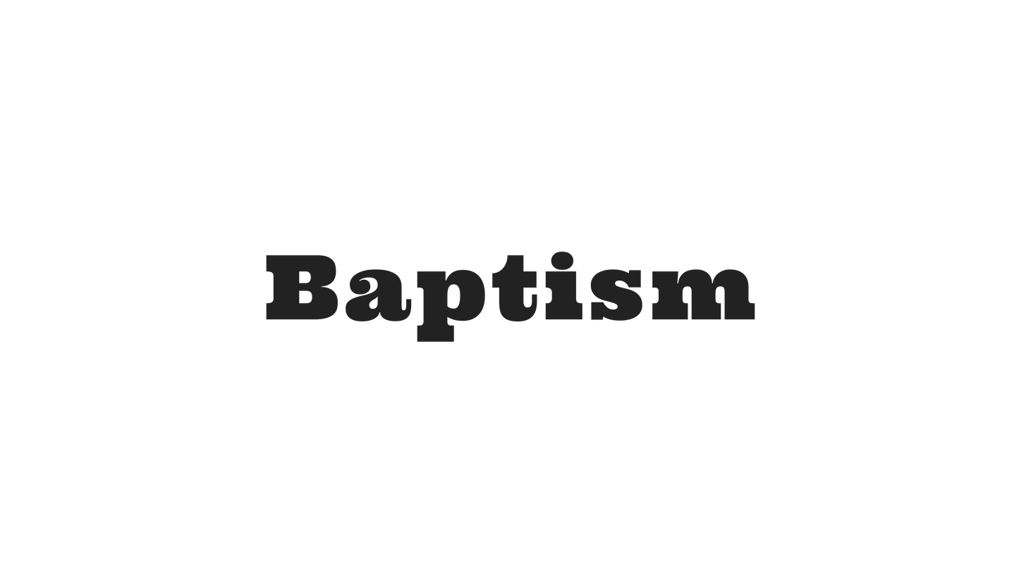 Watercolor Cross Baptism