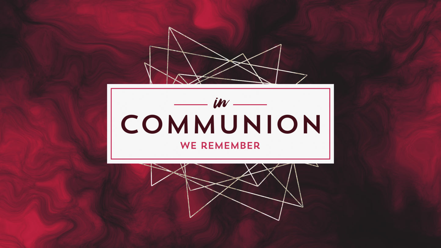 Paint Swirls Communion
