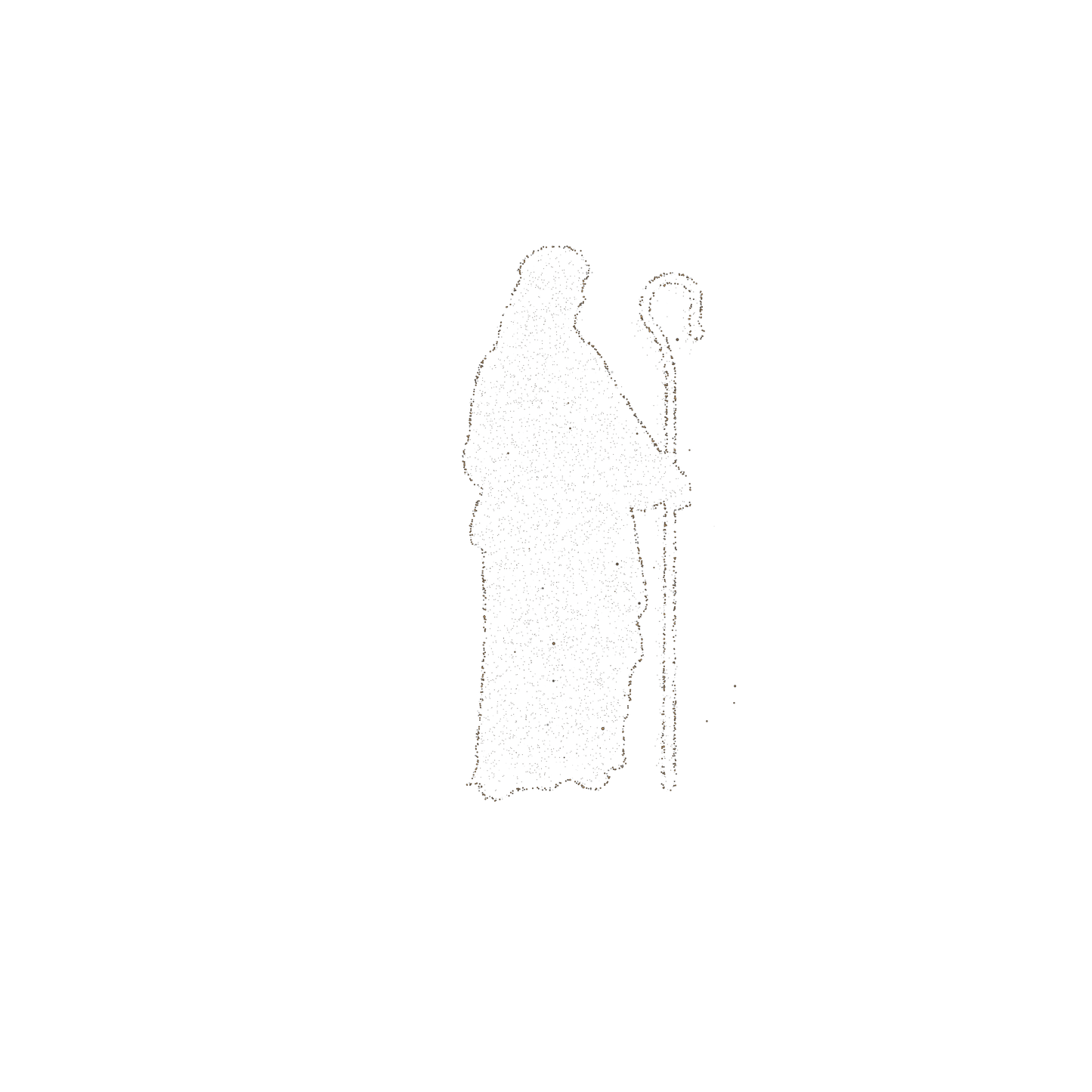 Sparkly Christmas Shepherd