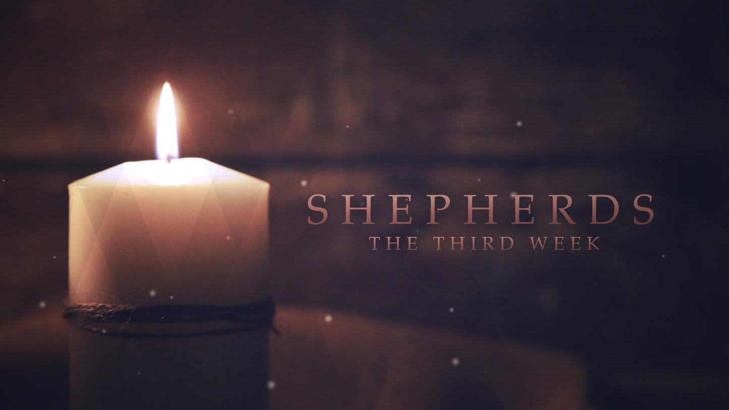 Advent Candles Shepherds