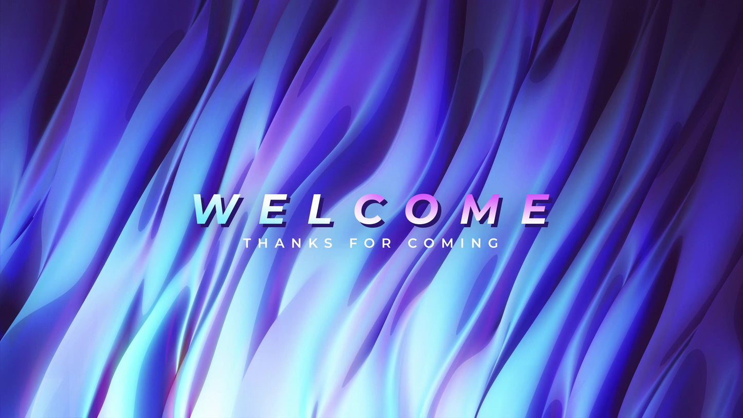 Color Waves Welcome