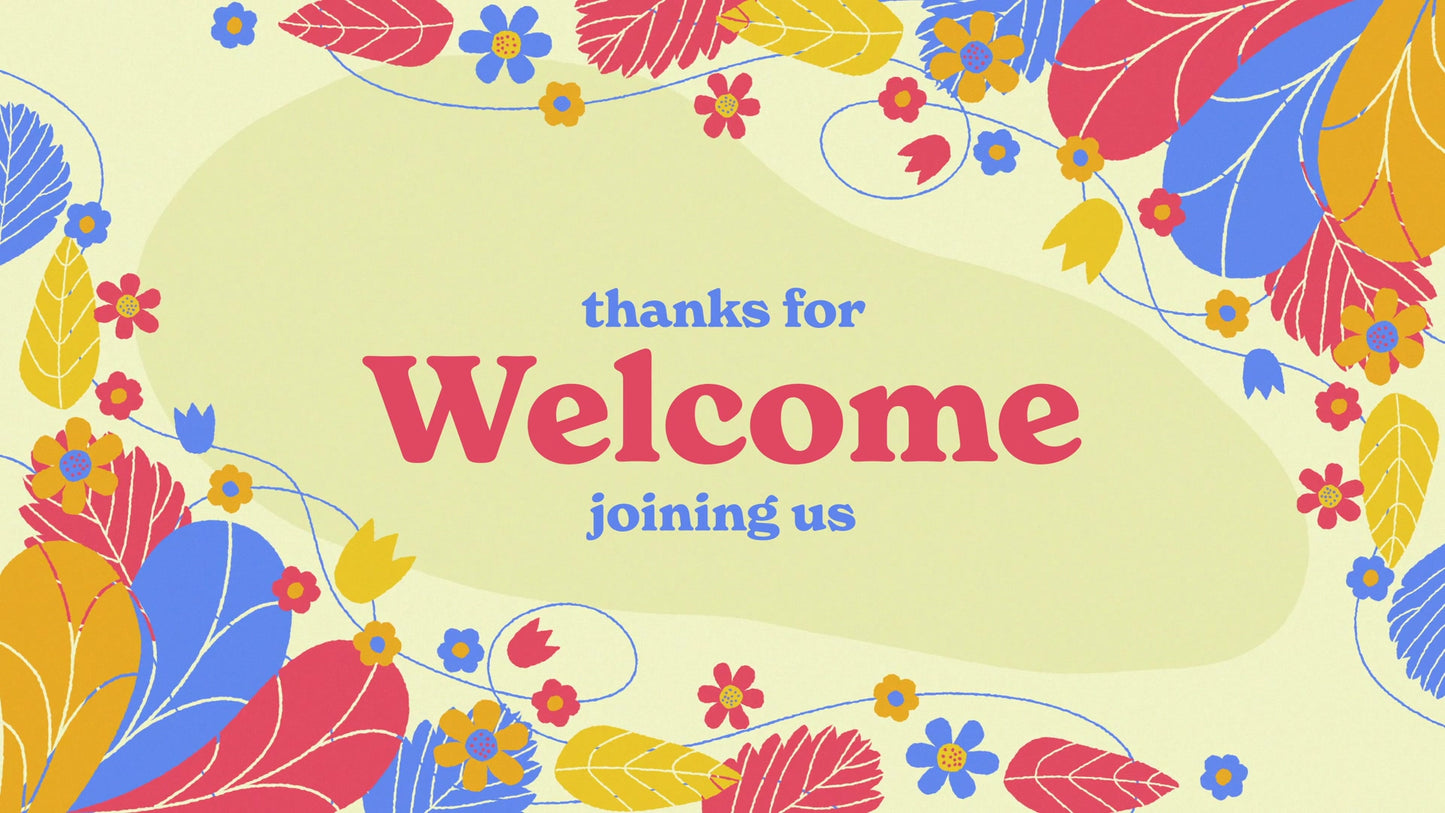Modern Mothers Day Welcome