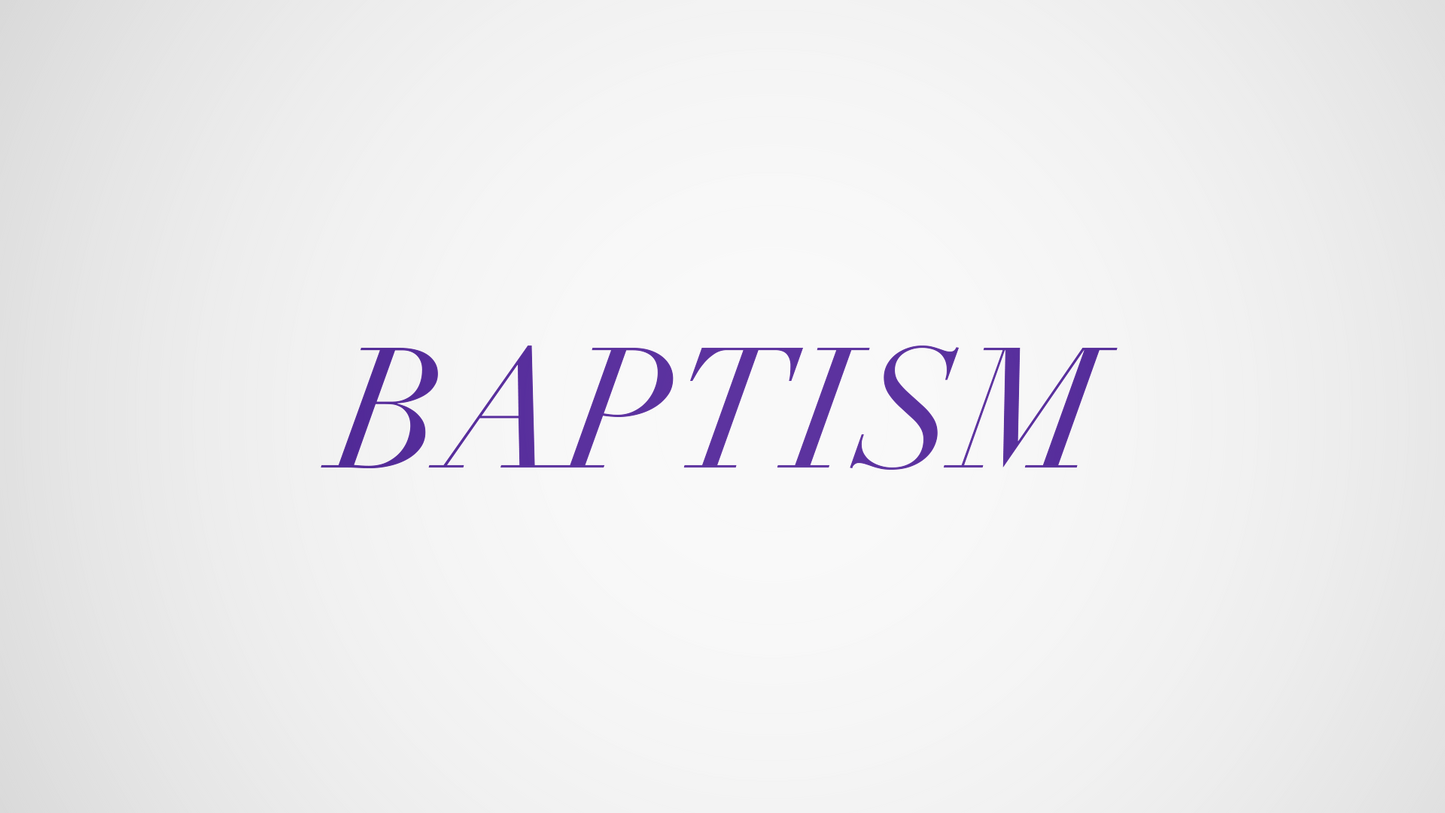 Celebration Baptism