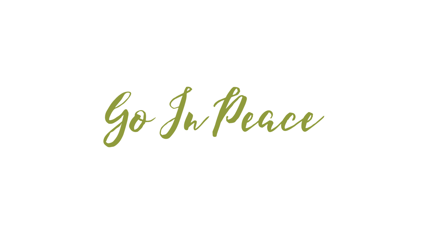 Go In Peace