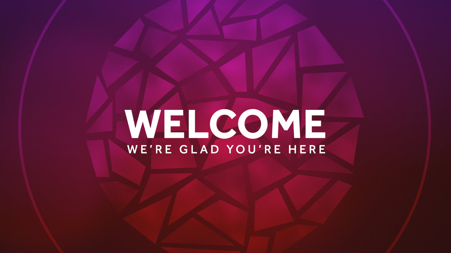 Circle Glass Welcome