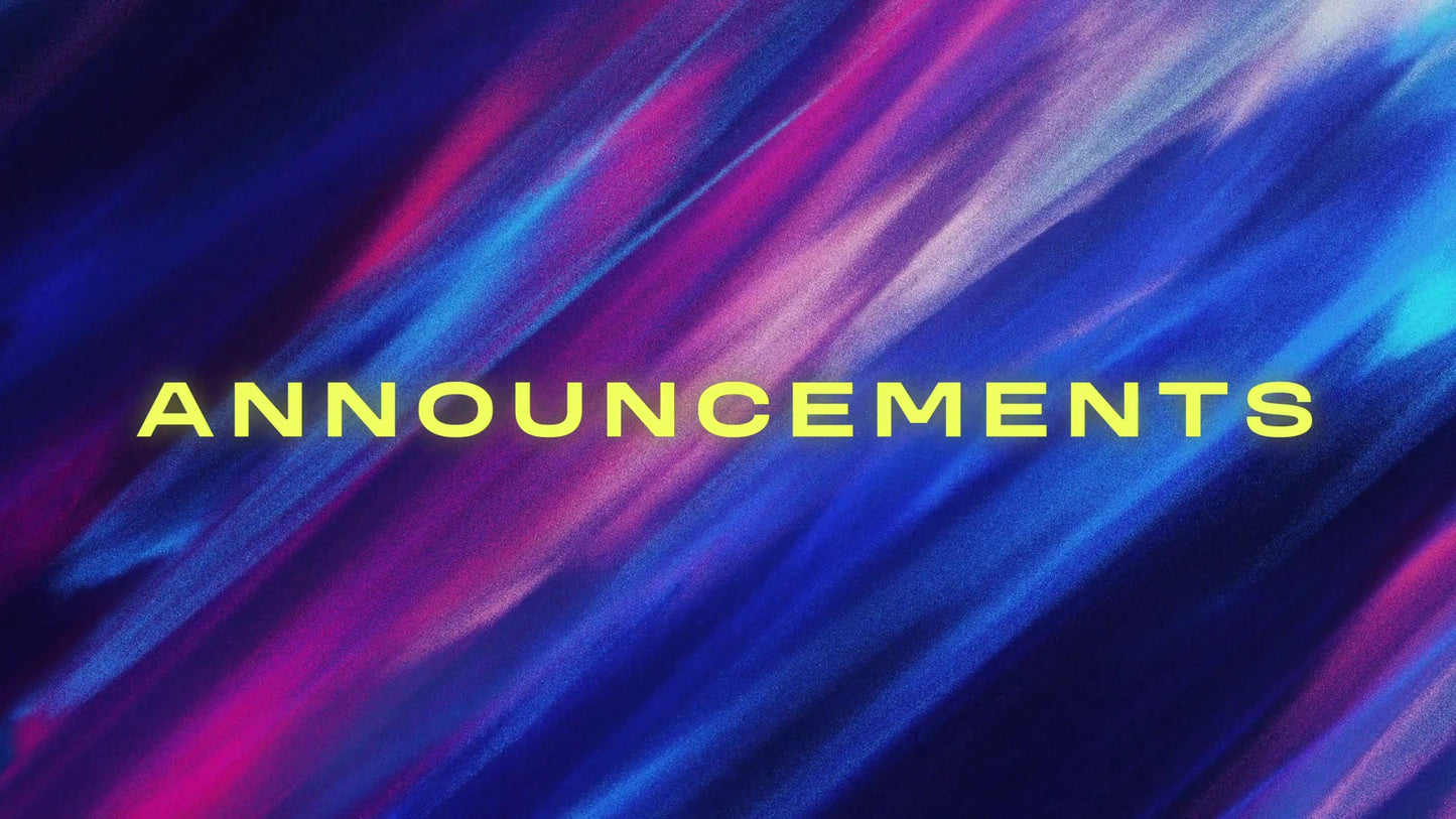 Mirage Announcements