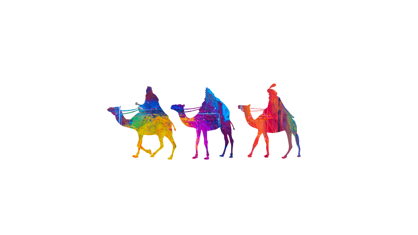 Colorful Epiphany Magi