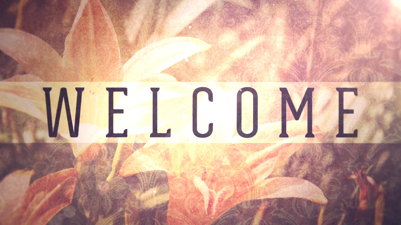 Spring Glow Welcome Still