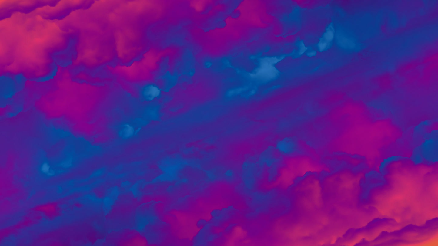 Mirror Clouds Purple