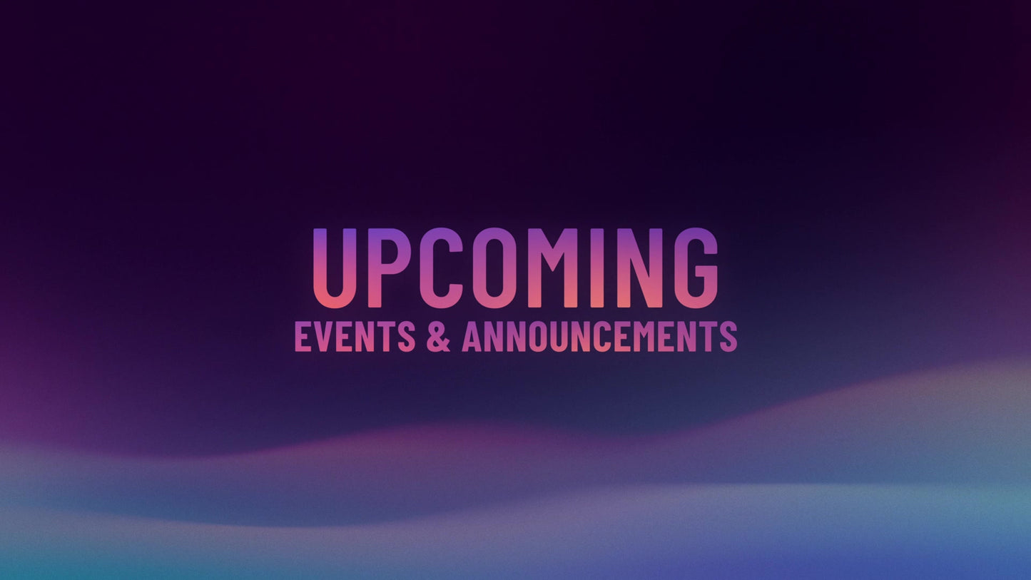Gradient Waves Upcoming