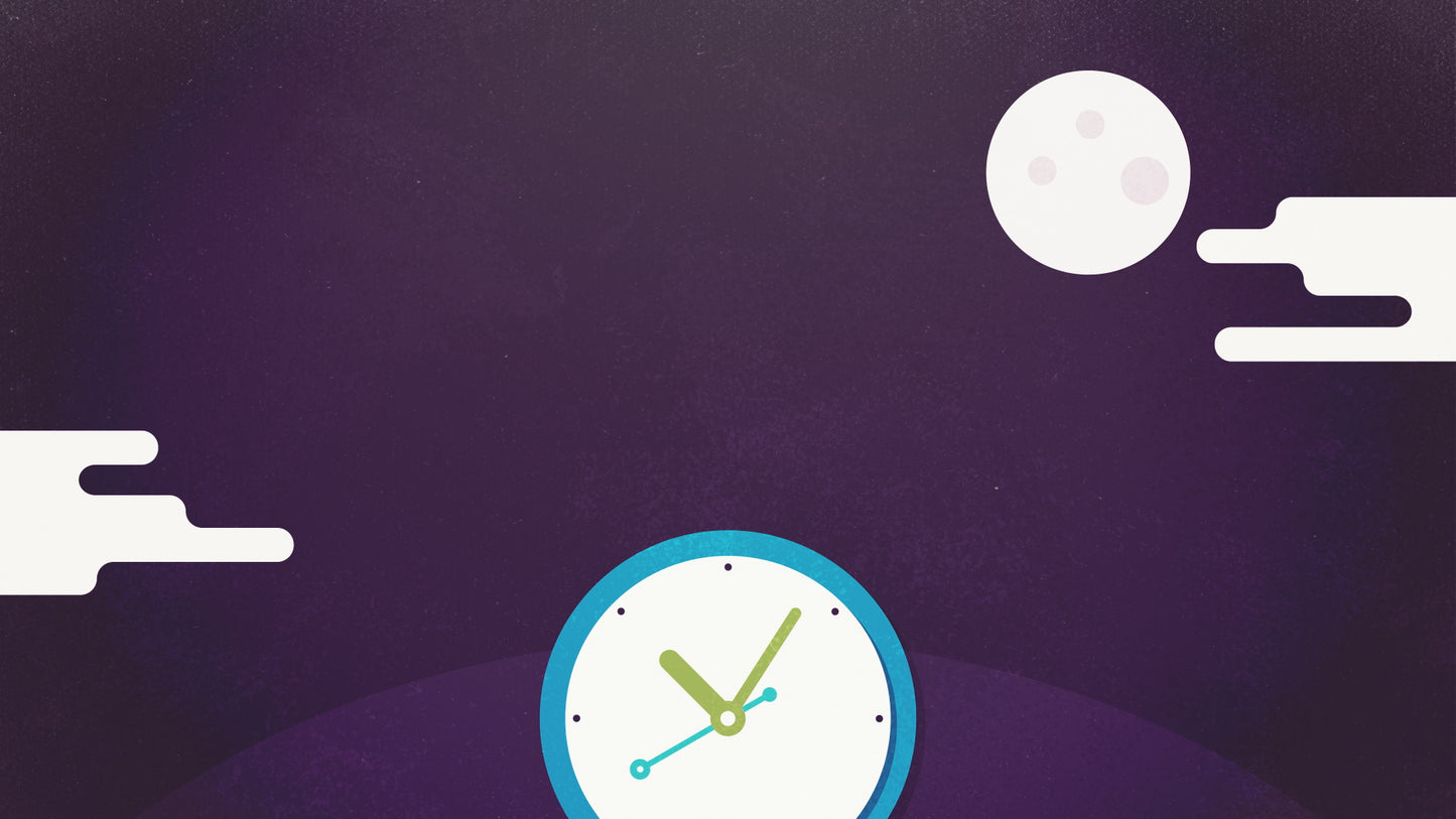 Daylight Savings Sleep Blank