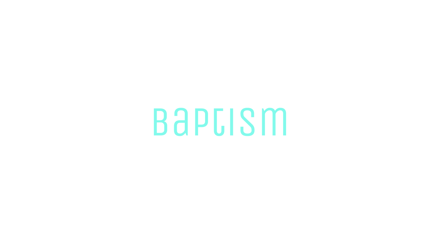 Jesus Is King Baptism