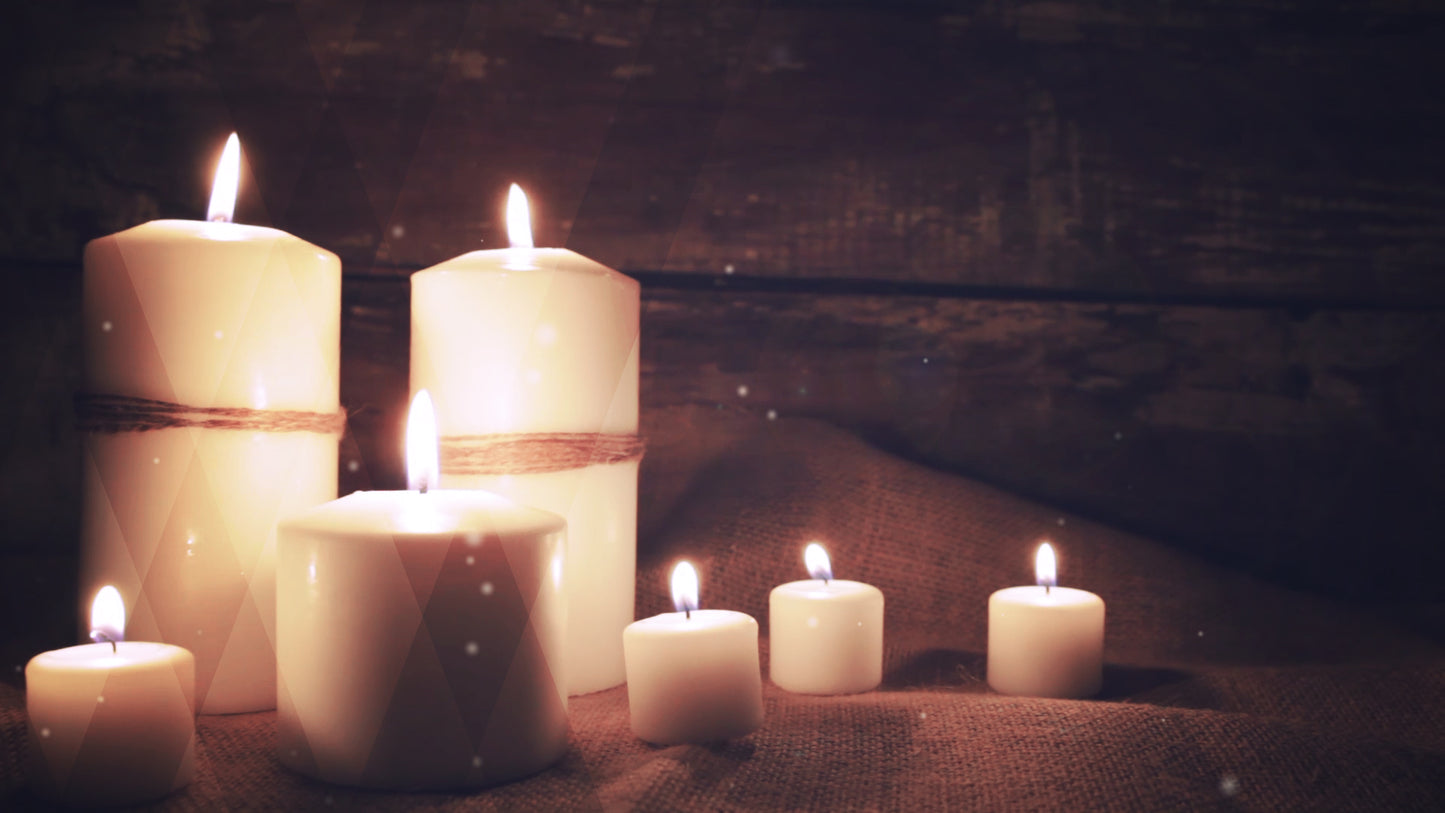 Advent Candles Left