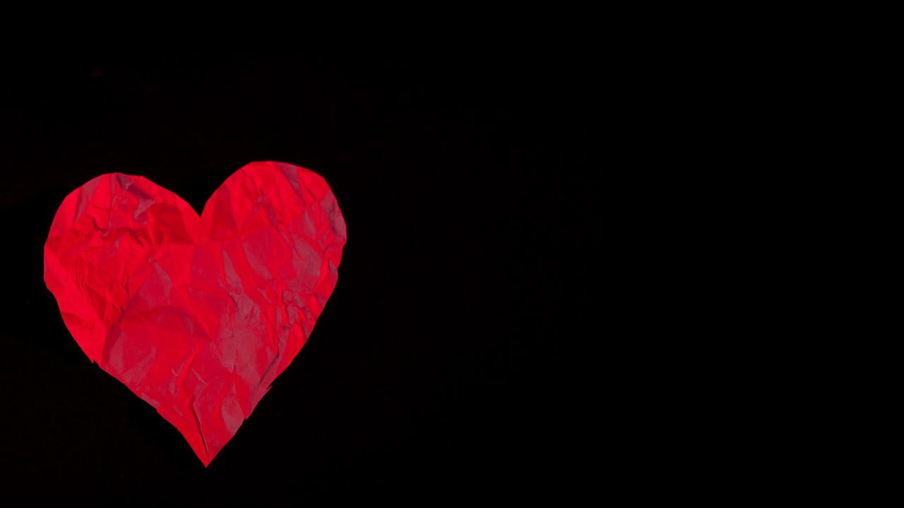 Red Paper Heart
