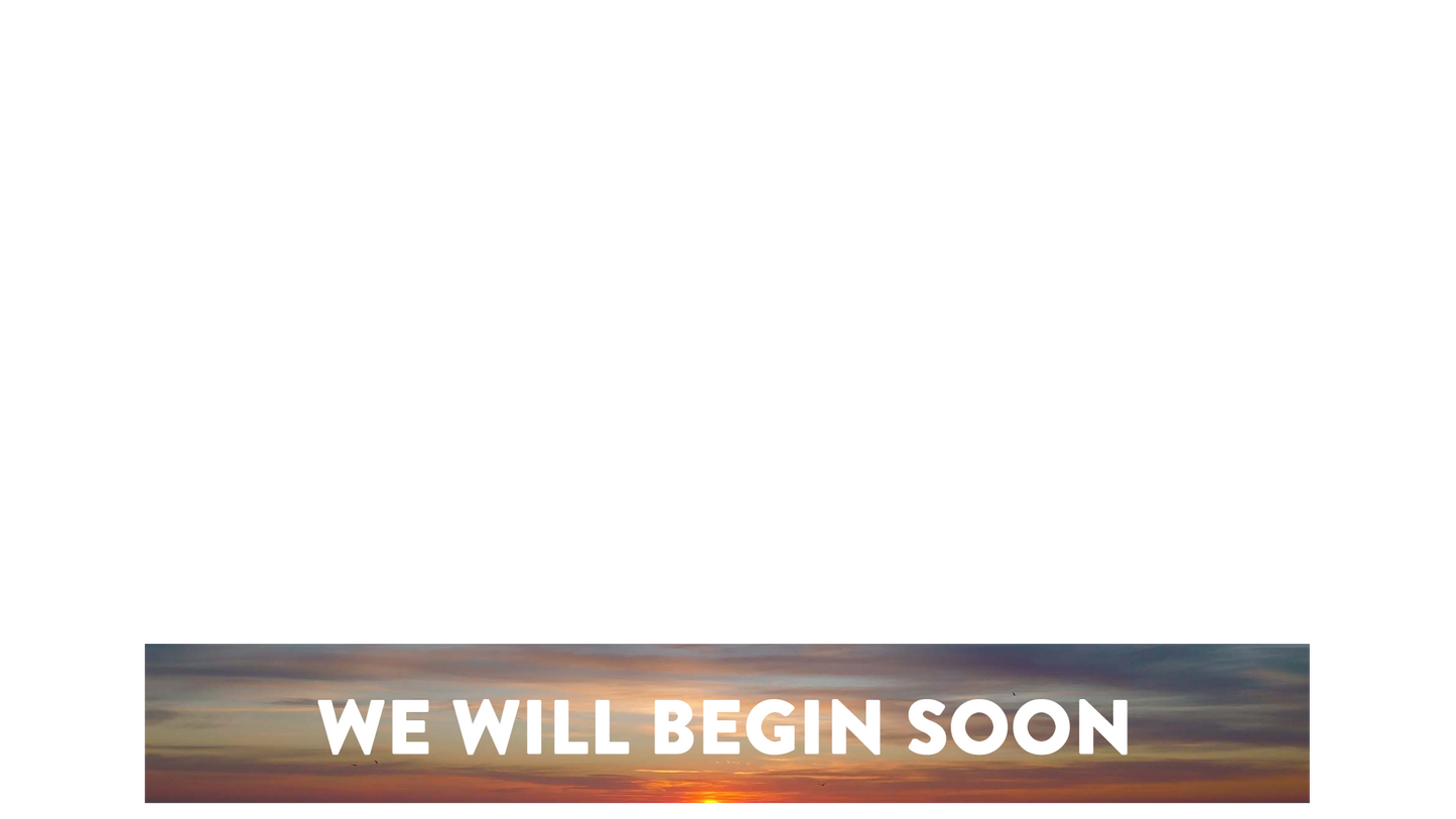 Sunrise Ocean Lower Third We Will Begin Soon