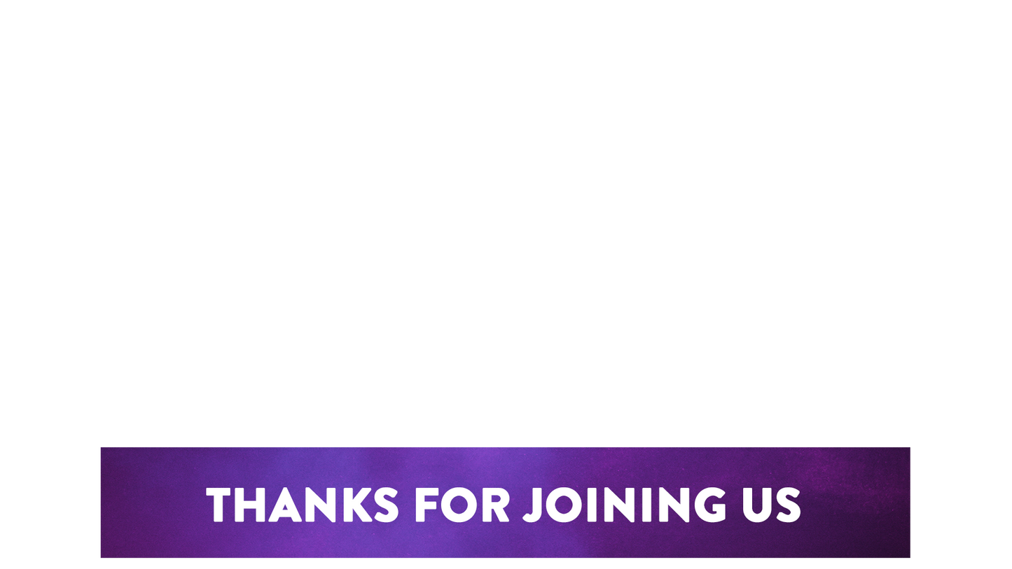 Dust Lower Third Thanks For Joining