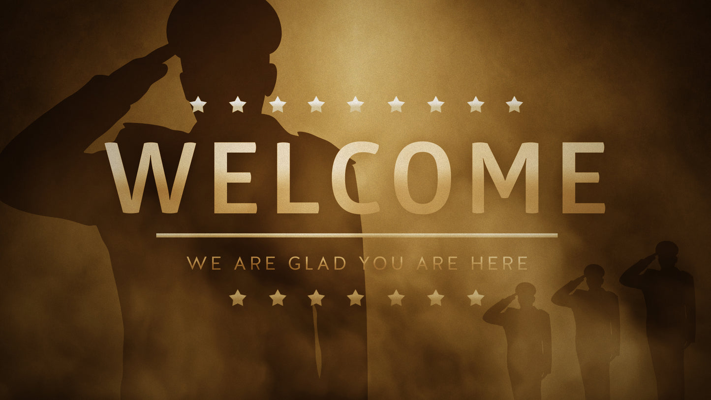 Veterans Salute Welcome