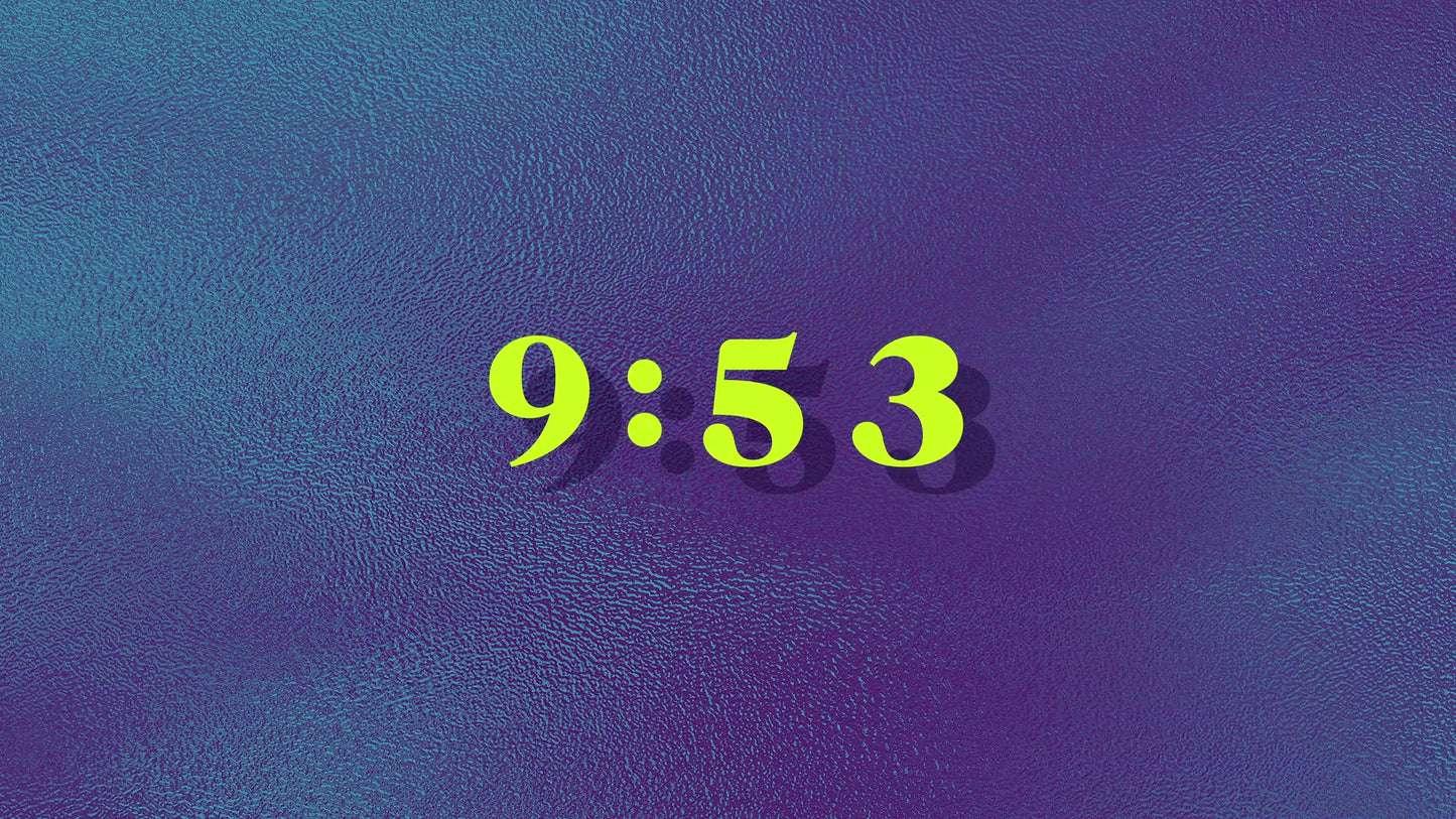 Valentine Foil 10 Min Countdown