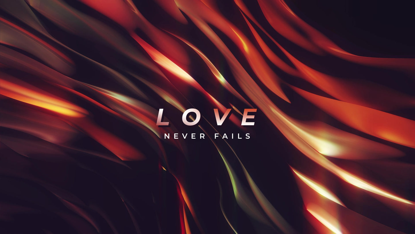 Color Waves Love Never Fails