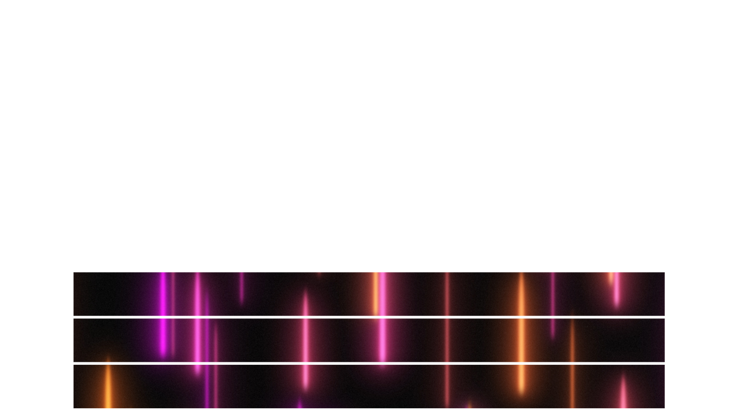 Neon Rain Lower Third Blank 03