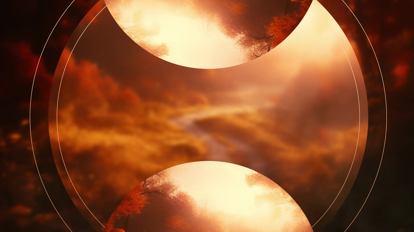 Autumn Path 7 Orbs