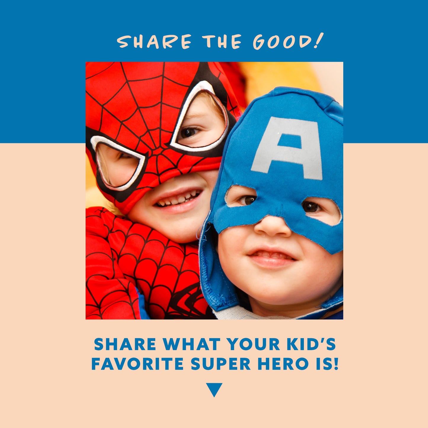 Share the Good - Superhero
