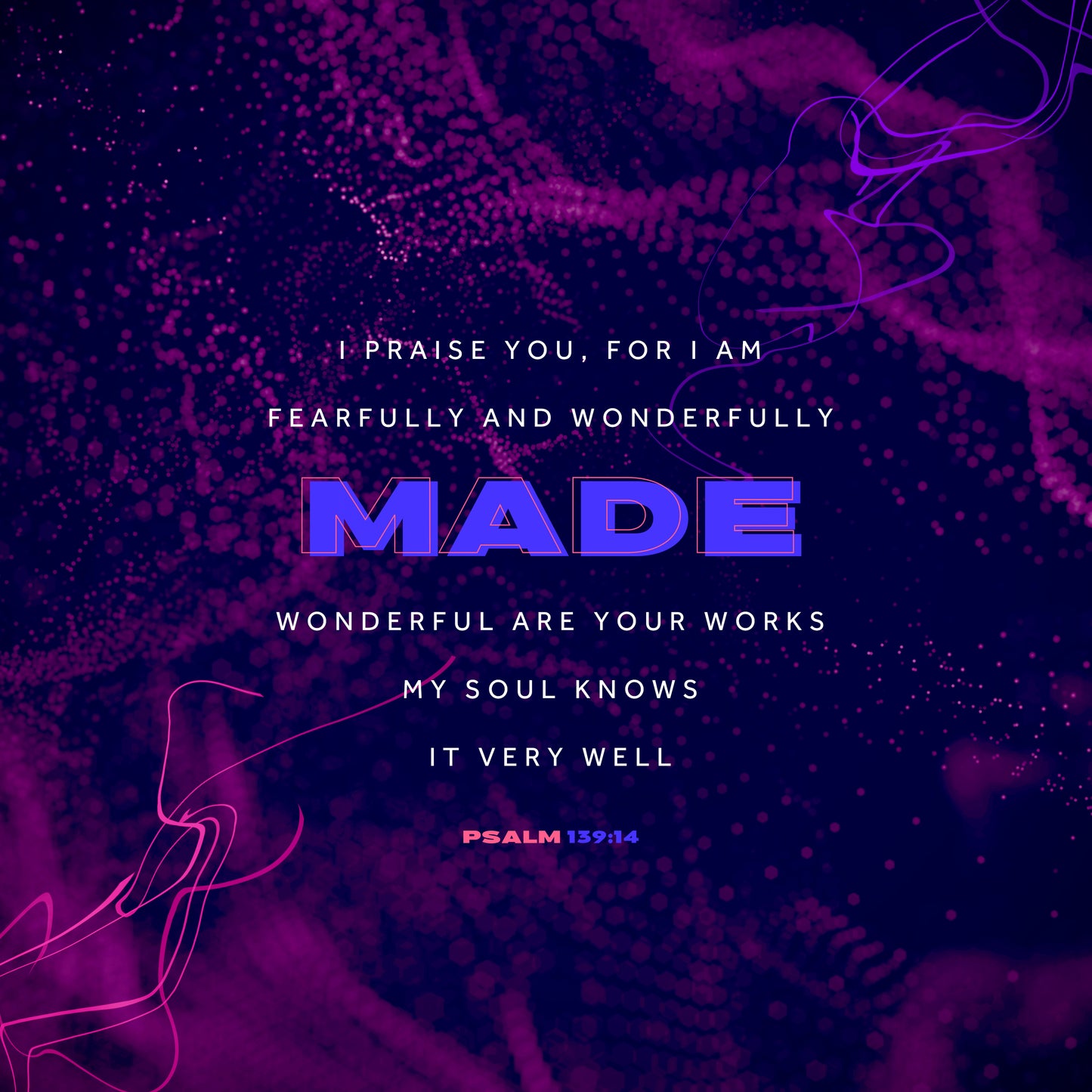 Psalm 139:14 DNA