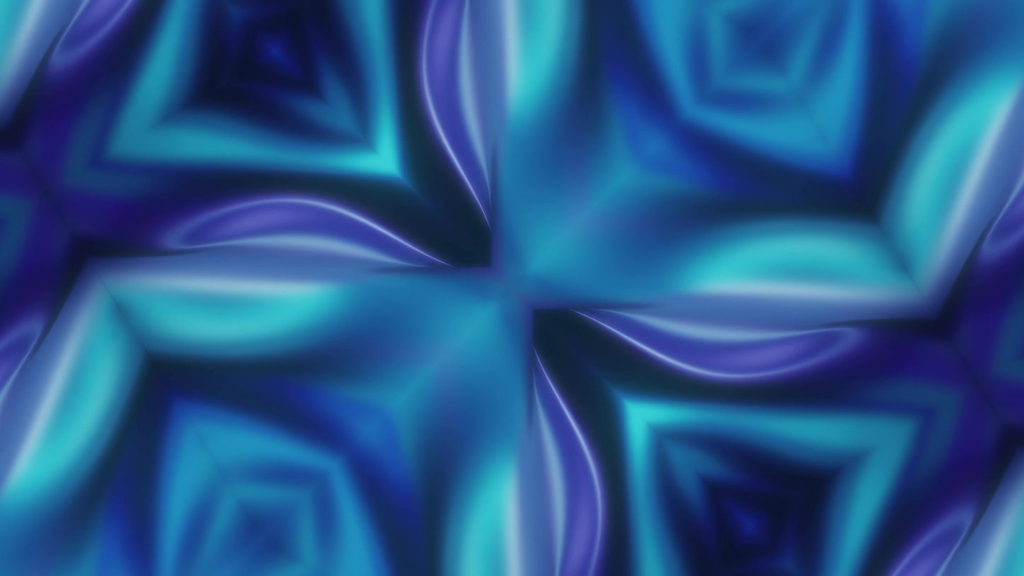 Love Swirls River Mirror