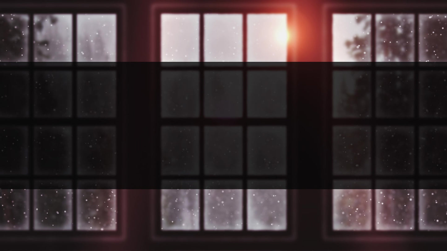 Winter Windows Frosted Bar