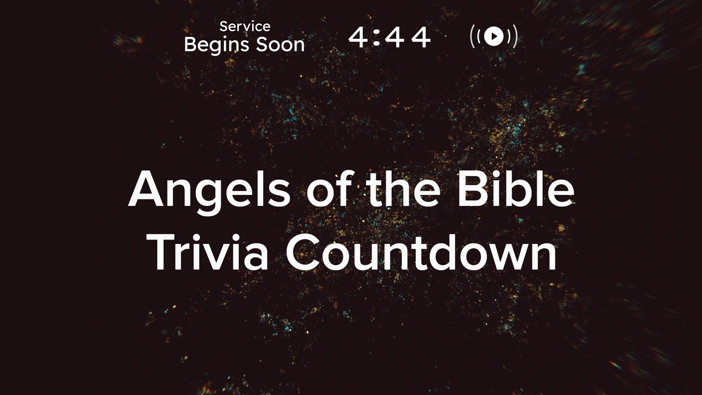 Angels Of The Bible Trivia Countdown